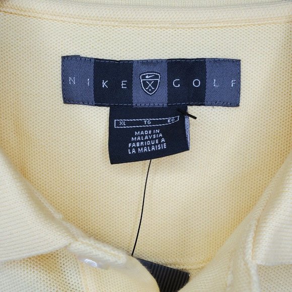 Rare Paramount Pictures Distribution Custom Nike Golf XL Yellow Black Shirt - Picture 4 of 12